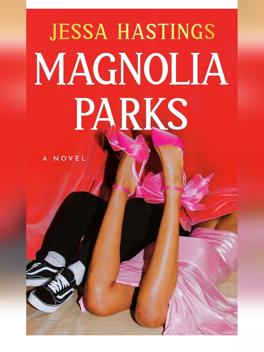 Magnolia Parks by Jessa Hastings - Pink & Red Paperback Novel